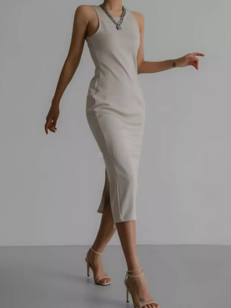 Paper Moon - Korean Women Fashion - #womensfashion - Bunddo Tank Pencil One-piece - 2