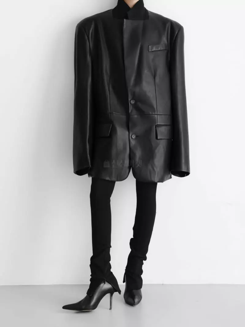 Paper Moon - Korean Women Fashion - #womensfashion - Maxy Single Jacket