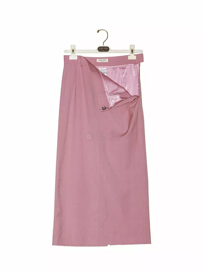 Paper Moon - Korean Women Fashion - #momslook - Length Pencil Line  Skirt - 4