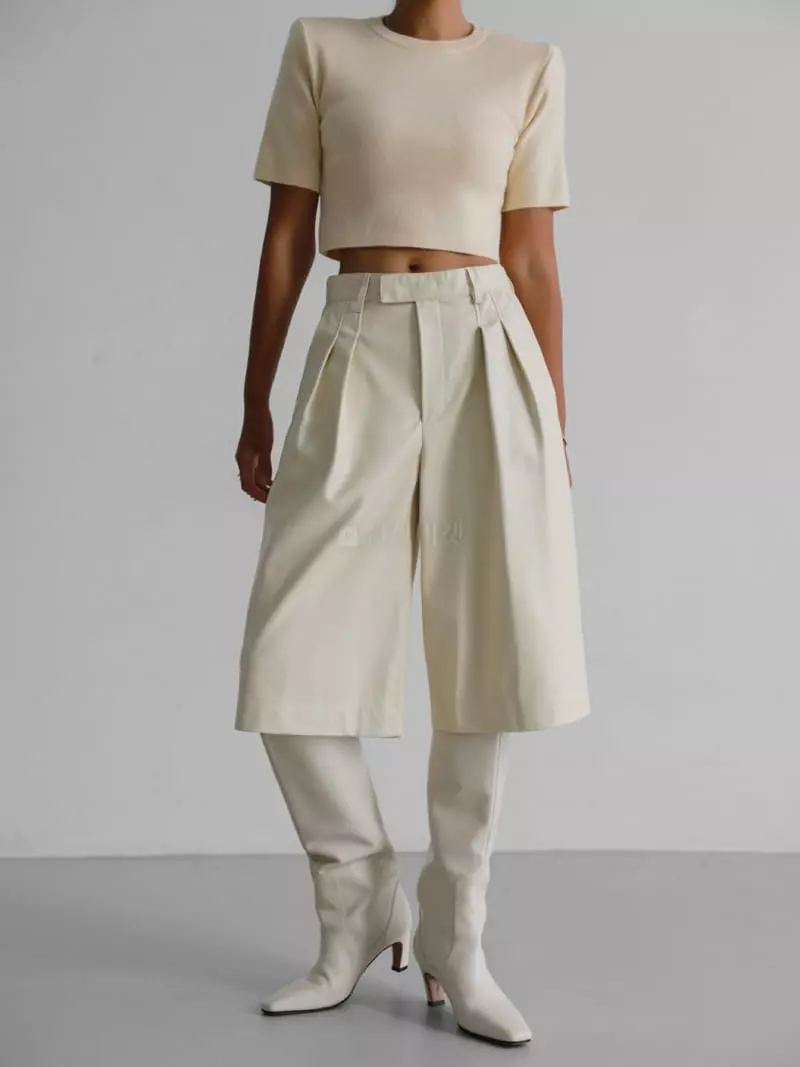 Paper Moon - Korean Women Fashion - #womensfashion - Leatehr Shorts