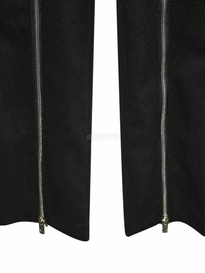 Paper Moon - Korean Women Fashion - #womensfashion - Luxe Zipper Detail Pants - 8