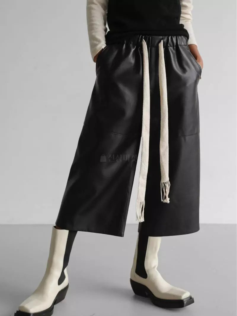 Paper Moon - Korean Women Fashion - #womensfashion - Draw String Pants - 2