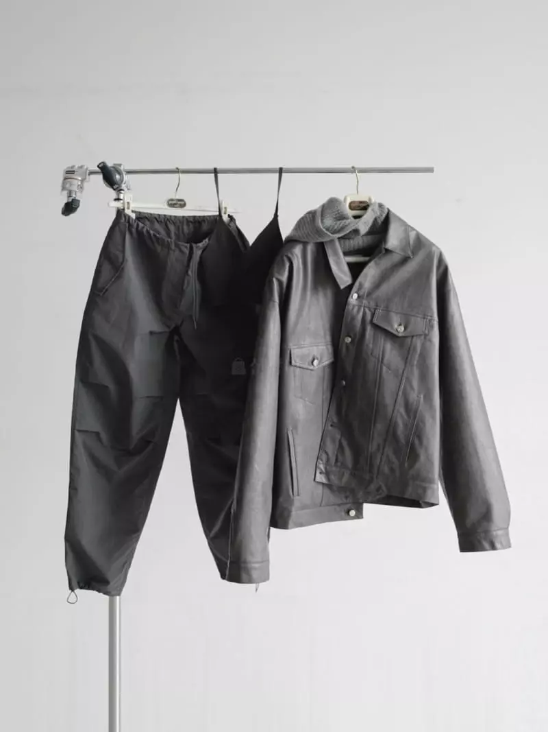 Paper Moon - Korean Women Fashion - #momslook - Oversize Leather Jacket - 4