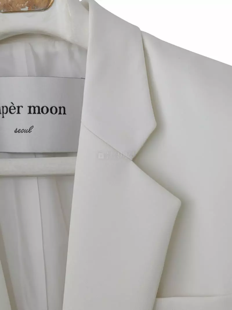 Paper Moon - Korean Women Fashion - #womensfashion - Square Sholder Twilol Jacket - 11
