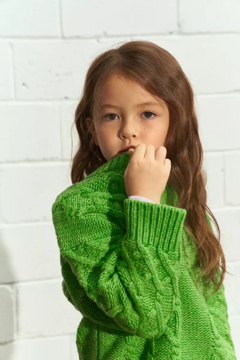 Paper Studios - Korean Children Fashion - #Kfashion4kids - Uz Twist Knit Tee - 8