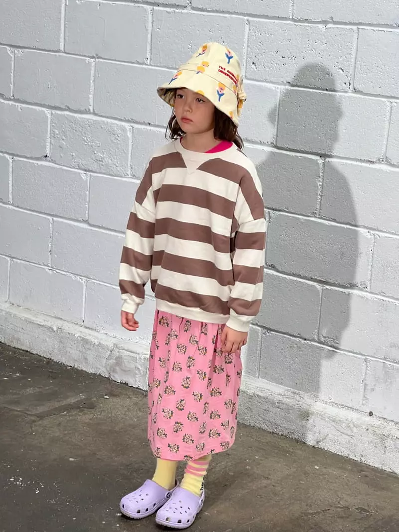 Paper Studios - Korean Children Fashion - #childofig - Stripes Sweatshirt - 8