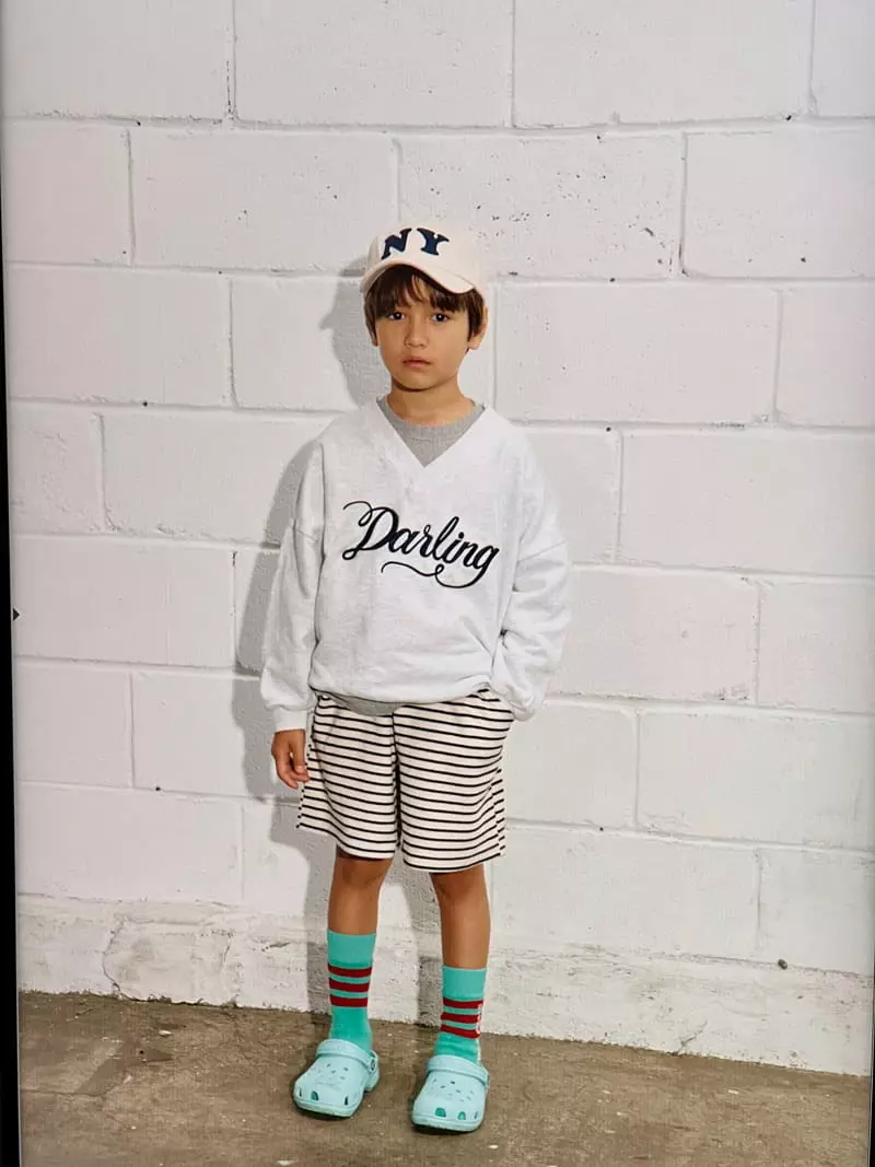 Paper Studios - Korean Children Fashion - #childofig - Knit Stripes Pants - 5