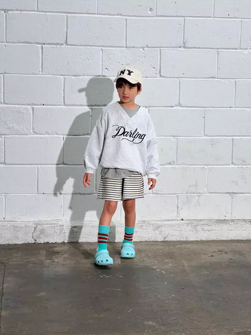 Paper Studios - Korean Children Fashion - #childofig - Knit Stripes Pants - 6