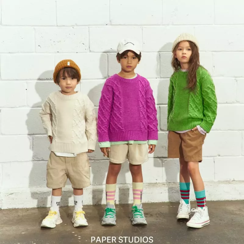 Paper Studios - Korean Children Fashion - #childrensboutique - Uz Twist Knit Tee
