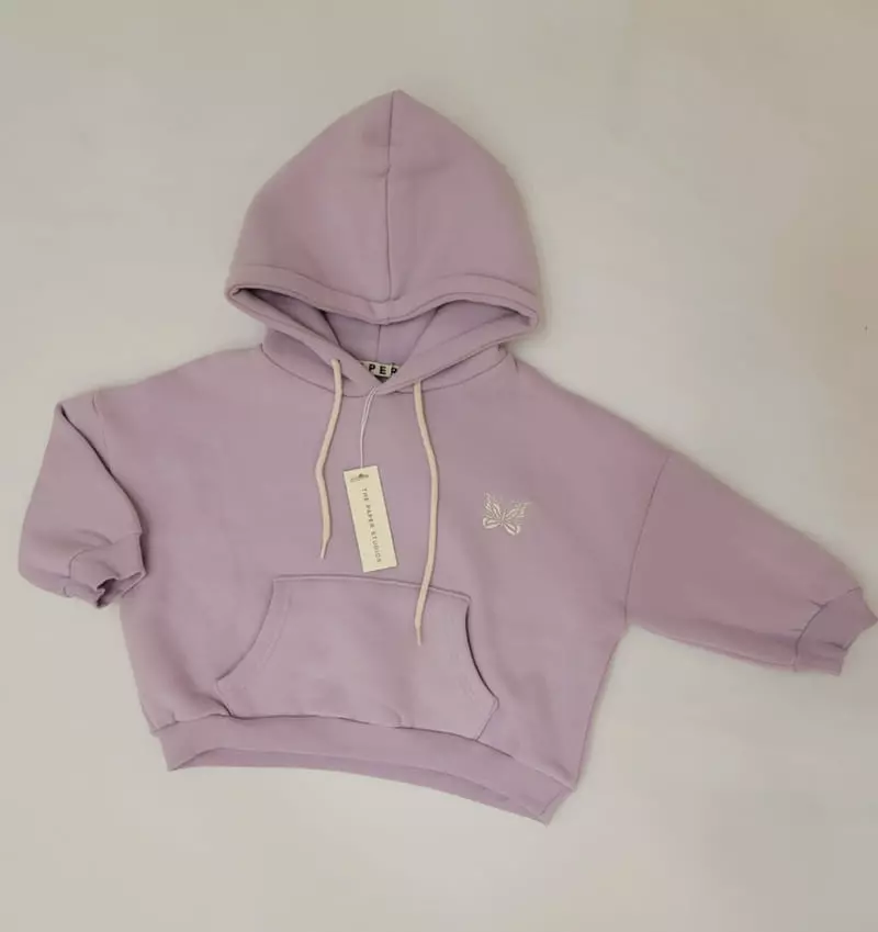 Paper Studios - Korean Children Fashion - #childrensboutique - Butter Fleece Hoody - 4