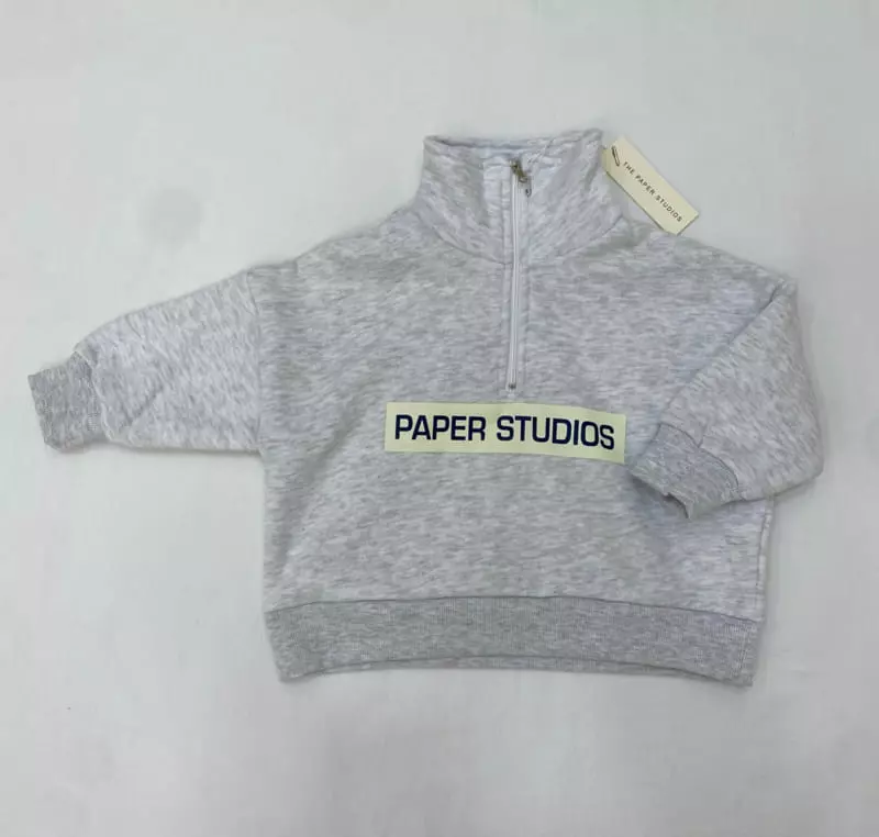 Paper Studios - Korean Children Fashion - #designkidswear - Open Sweatshirt