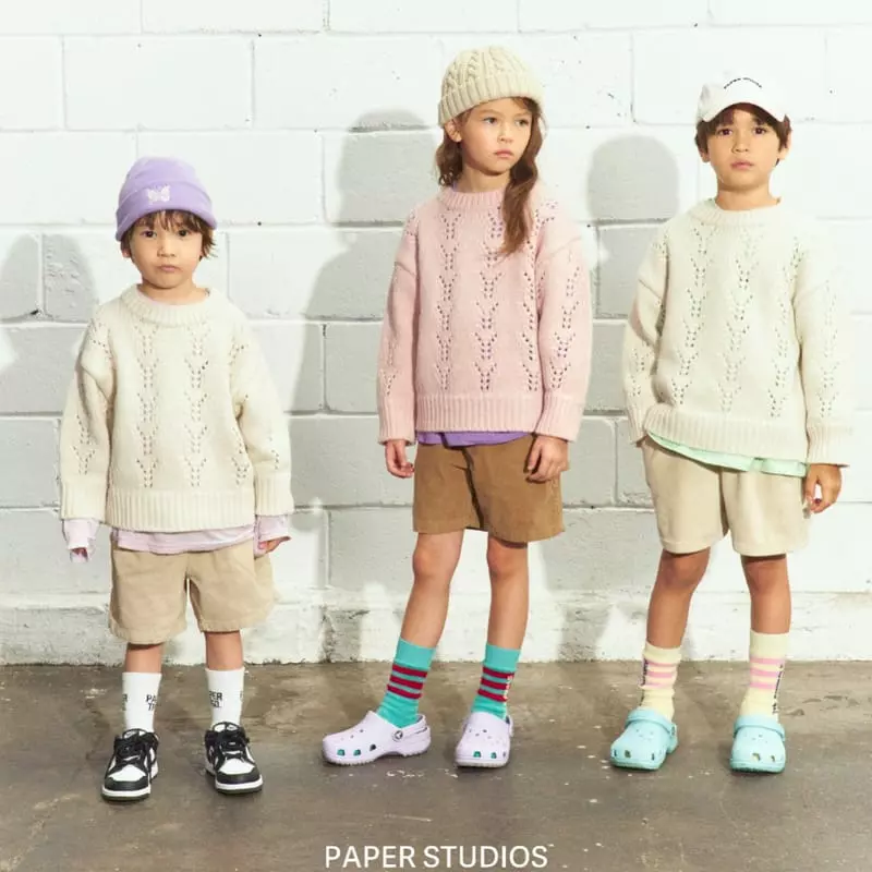 Paper Studios - Korean Children Fashion - #fashionkids - Gage Knit Tee - 5