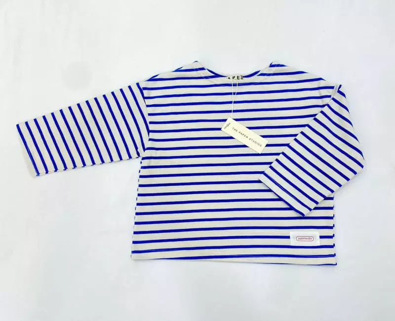 Paper Studios - Korean Children Fashion - #fashionkids - 10 Stripes Tee - 2