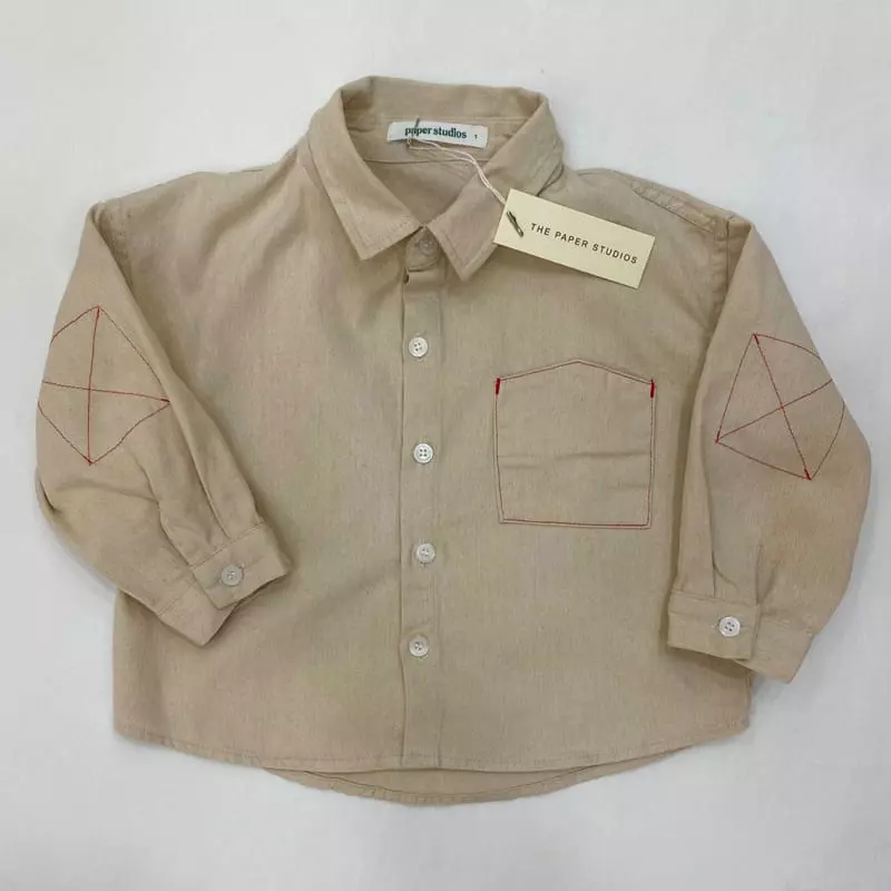 Paper Studios - Korean Children Fashion - #kidsshorts - Legacy Shirt - 2