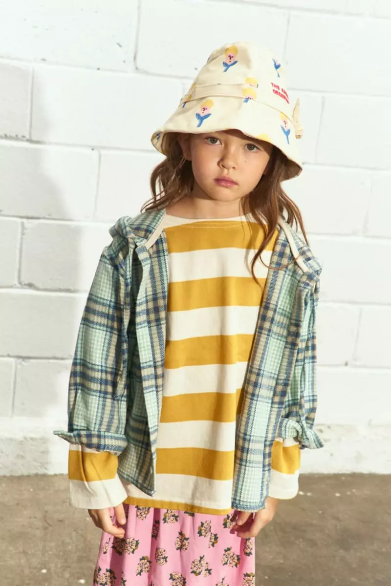 Paper Studios - Korean Children Fashion - #kidsshorts - Check Hoody - 6