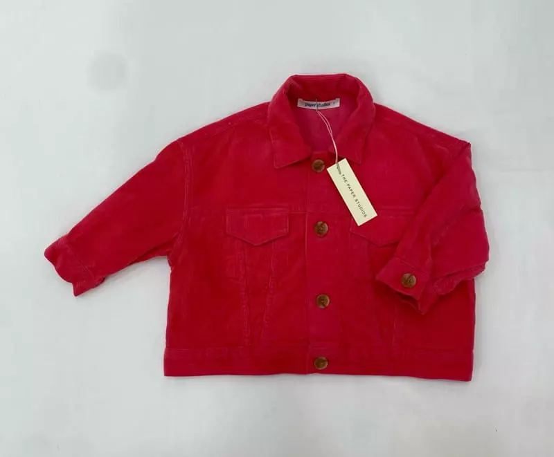 Paper Studios - Korean Children Fashion - #kidsshorts - En Rib Jacket - 3