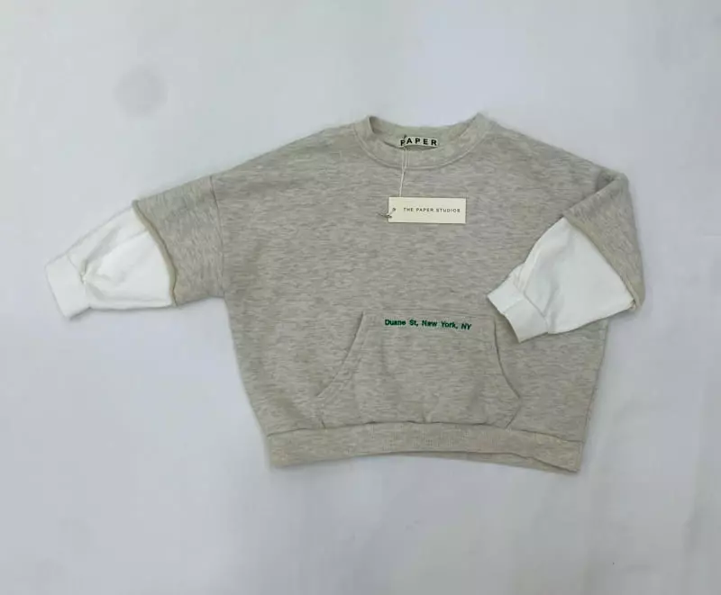 Paper Studios - Korean Children Fashion - #kidsshorts - Under Sweatshirt - 2