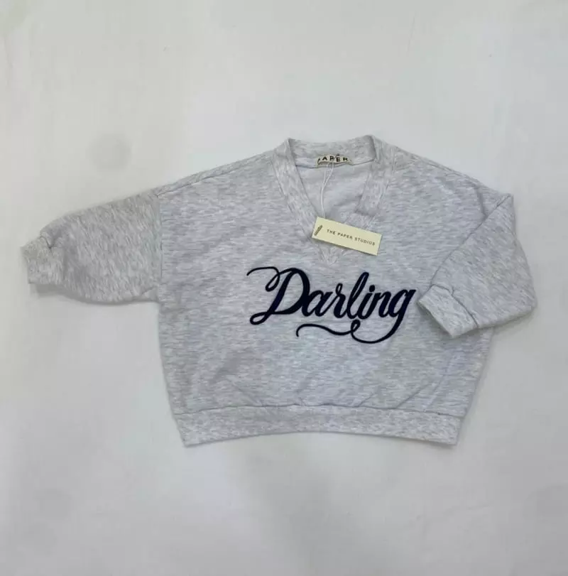 Paper Studios - Korean Children Fashion - #kidzfashiontrend - Darling Sweatshirt - 2