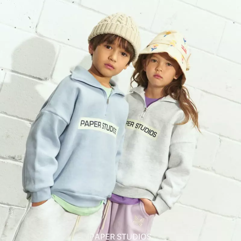Paper Studios - Korean Children Fashion - #kidzfashiontrend - Open Sweatshirt - 6