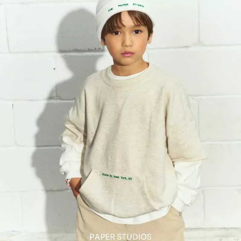 Paper Studios - Korean Children Fashion - #kidsstore - Under Sweatshirt - 4