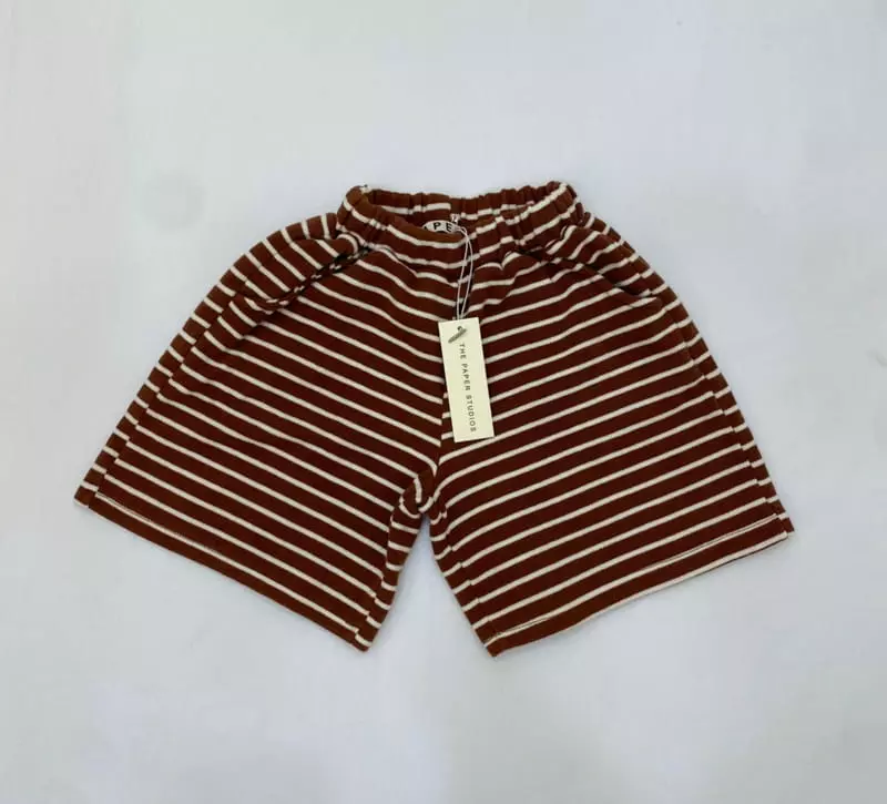 Paper Studios - Korean Children Fashion - #littlefashionista - Knit Stripes Pants