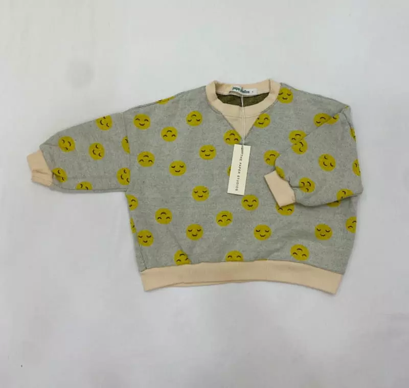 Paper Studios - Korean Children Fashion - #magicofchildhood - Smile Sweatshirt - 2