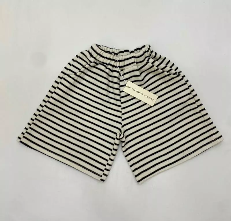 Paper Studios - Korean Children Fashion - #magicofchildhood - Knit Stripes Pants - 2