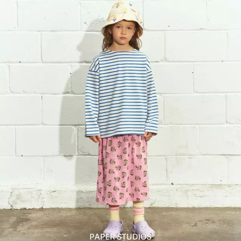Paper Studios - Korean Children Fashion - #magicofchildhood - 10 Stripes Tee - 8