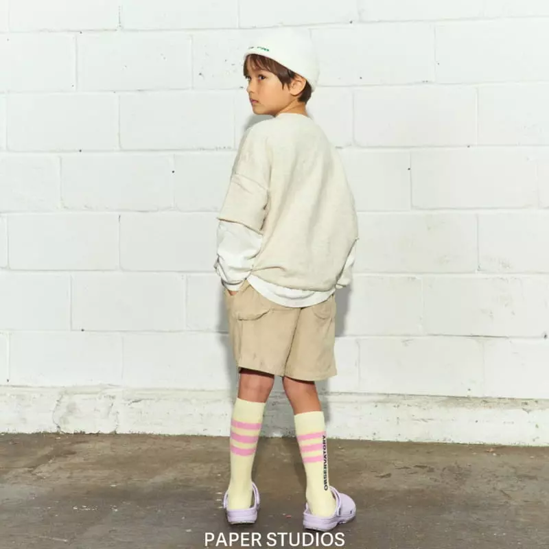 Paper Studios - Korean Children Fashion - #littlefashionista - Acne Rib Pants - 4