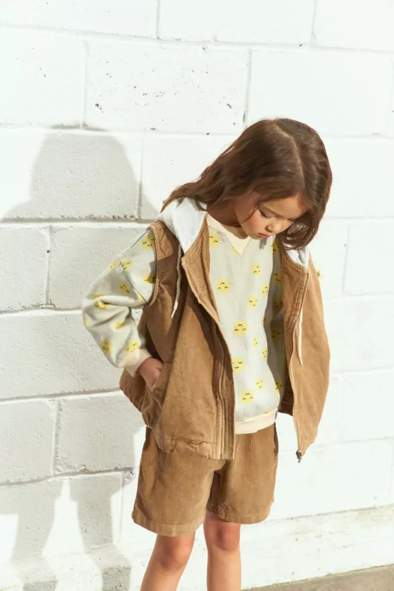 Paper Studios - Korean Children Fashion - #minifashionista - Smile Sweatshirt - 3