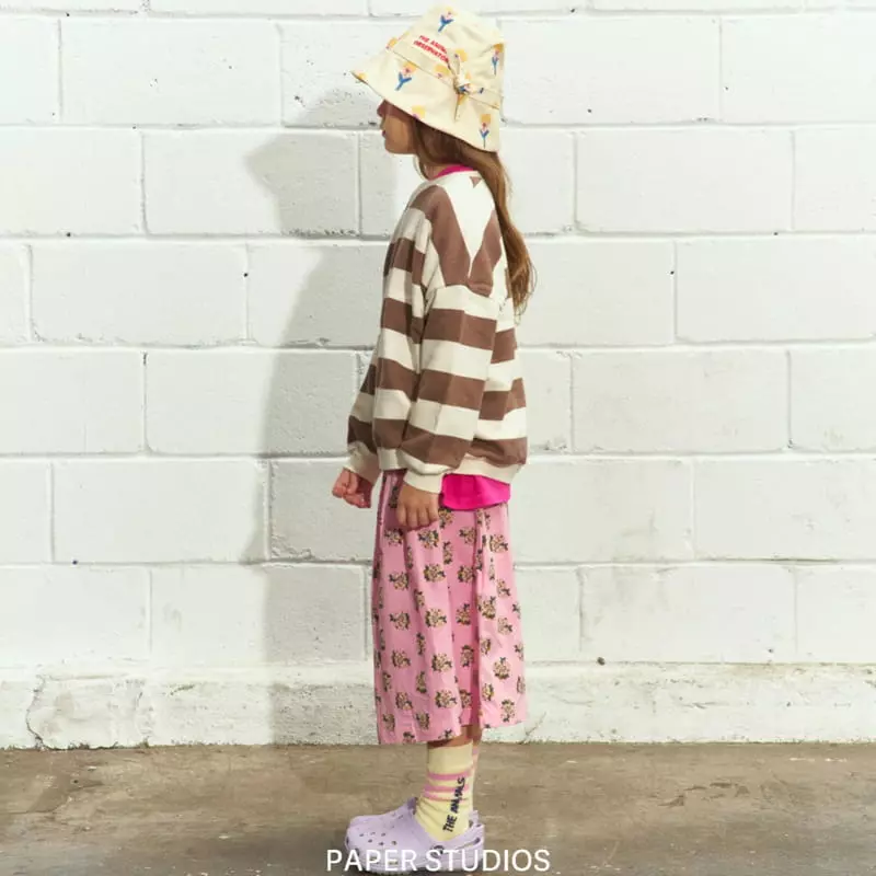 Paper Studios - Korean Children Fashion - #prettylittlegirls - Stripes Sweatshirt - 6