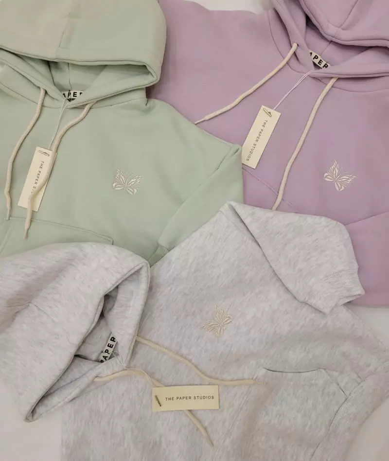 Paper Studios - Korean Children Fashion - #stylishchildhood - Butter Fleece Hoody