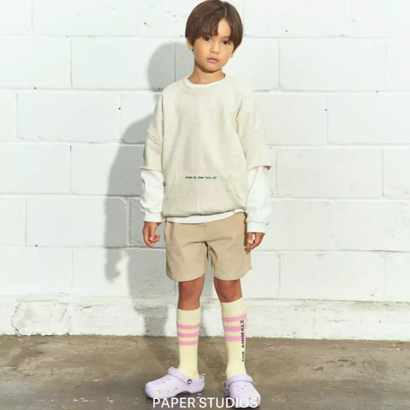Paper Studios - Korean Children Fashion - #stylishchildhood - Under Sweatshirt - 12
