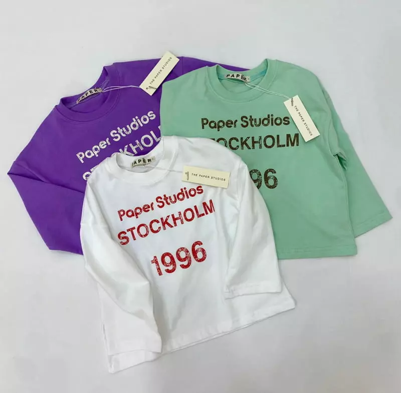 Paper Studios - Korean Children Fashion - #todddlerfashion - Acne Tee - 8