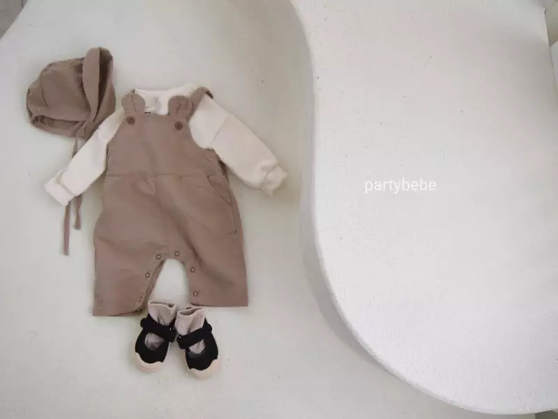 Party Kids - Korean Baby Fashion - #babyboutique - Bebe Cup Overall