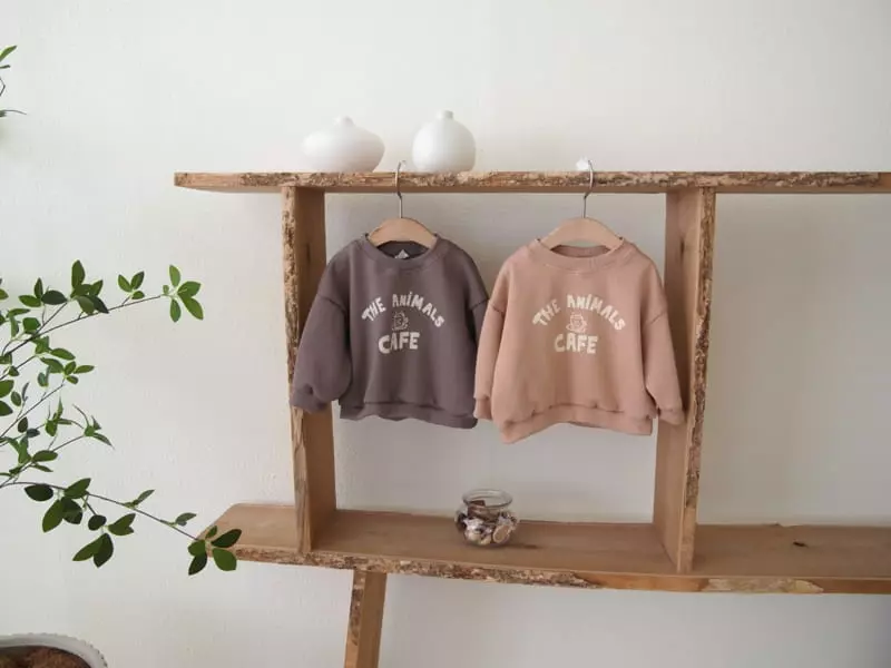 Party Kids - Korean Baby Fashion - #babyboutiqueclothing - Camel Sweatshirt