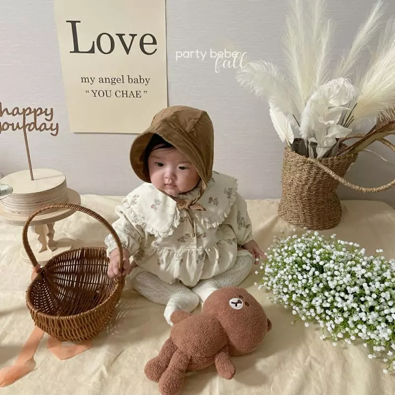 Party Kids - Korean Baby Fashion - #babyboutiqueclothing - Cap Bonnet - 12
