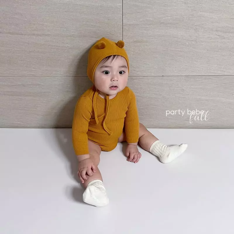 Party Kids - Korean Baby Fashion - #babyclothing - Churros Bodysuit Set - 2