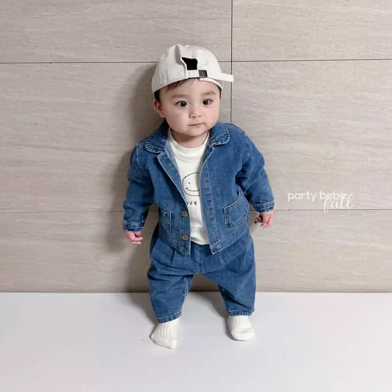 Party Kids - Korean Baby Fashion - #babyfashion - Cent Jacket - 11