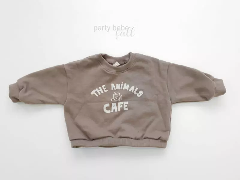 Party Kids - Korean Baby Fashion - #babyfashion - Camel Sweatshirt - 3