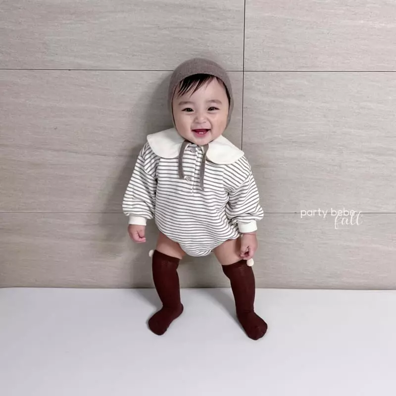 Party Kids - Korean Baby Fashion - #babyfashion - Andante Bodysuit - 12