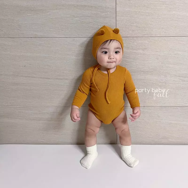 Party Kids - Korean Baby Fashion - #babyfashion - Churros Bodysuit Set - 4