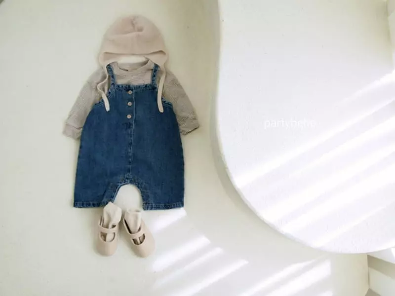 Party Kids - Korean Baby Fashion - #babygirlfashion - Dalkong Overalls - 12