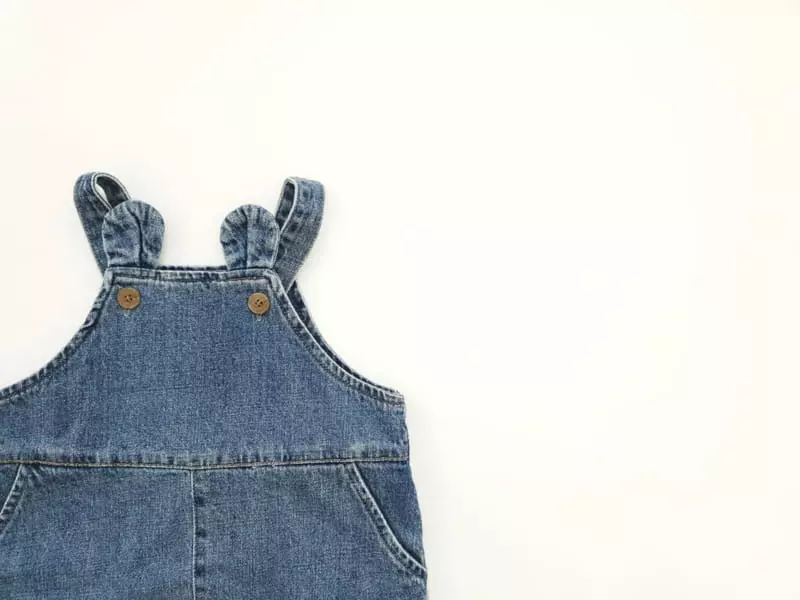 Party Kids - Korean Baby Fashion - #babylifestyle - Bebe Cup Denim Overall - 8