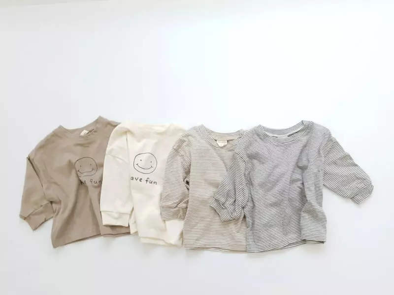 Party Kids - Korean Baby Fashion - #babygirlfashion - Choco Single Tee - 4