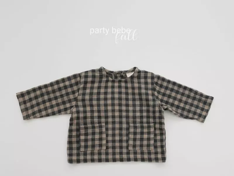 Party Kids - Korean Baby Fashion - #babyoninstagram - Warm Tone Slit Shirt - 10