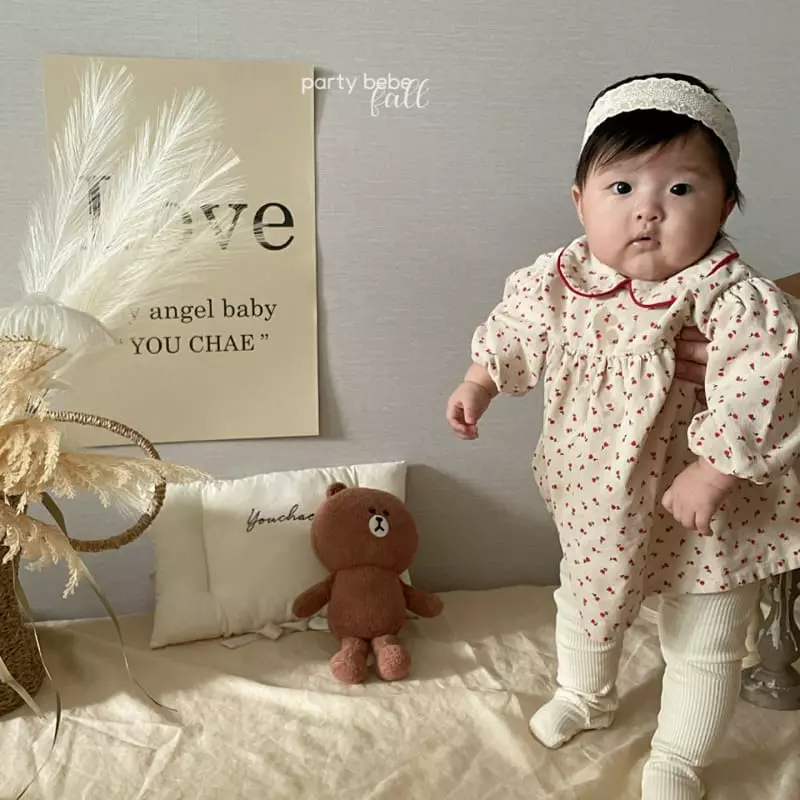 Party Kids - Korean Baby Fashion - #babyoninstagram - Cloe One-piece - 10