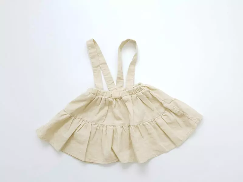 Party Kids - Korean Baby Fashion - #babyoninstagram - Rose Dungarees Skirt - 9