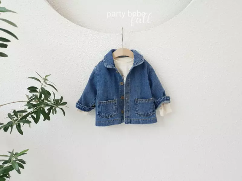 Party Kids - Korean Baby Fashion - #babyootd - Cent Jacket