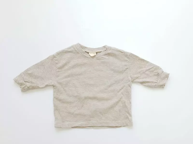Party Kids - Korean Baby Fashion - #babyootd - Choco Single Tee - 6